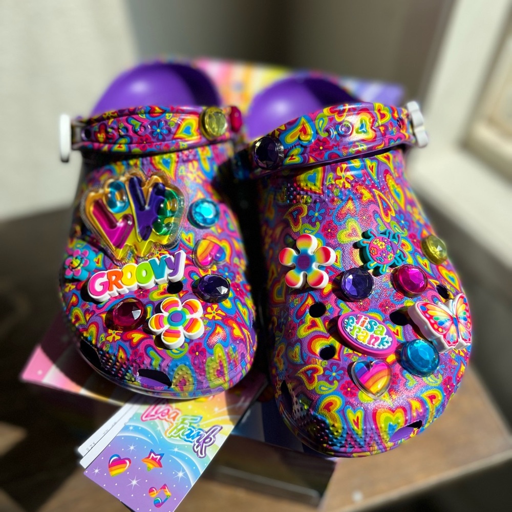 Lisa Frank CROCS M3/W5